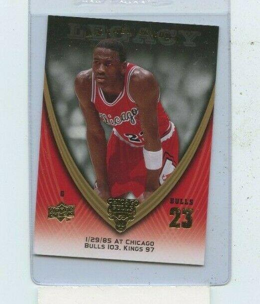 Michael Jordan #45 Basketball Cards 2008 Upper Deck Jordan Legacy