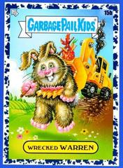 Wrecked Warren [Black] #15b Garbage Pail Kids Book Worms Prices
