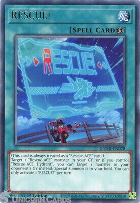 RESCUE! MZMI-EN078 YuGiOh Maze of Millennia
