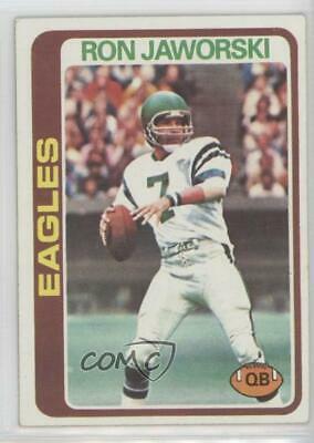 Ron Jaworski #449 Football Cards 1978 Topps