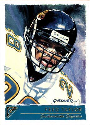Fred Taylor #19 Football Cards 2001 Topps Gallery