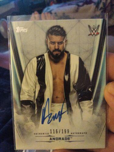 Andrade #A-AN Wrestling Cards 2020 Topps WWE Undisputed Autographs