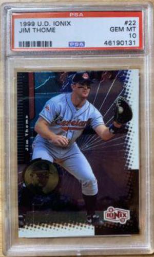 Jim Thome #22 Baseball Cards 1999 Upper Deck Ionix