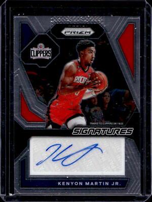 Kenyon Martin Jr. #SIG-KMJ Basketball Cards 2023 Panini Prizm Signature