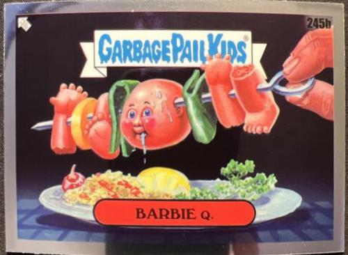 BARBIE Q. #245b 2023 Garbage Pail Kids Chrome