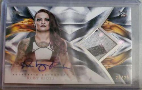 Ruby Riott #UAR-RB Wrestling Cards 2019 Topps WWE Undisputed Auto Relic
