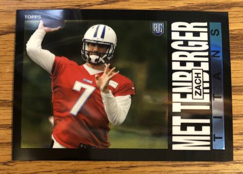 Zach Mettenberger #40 Football Cards 2014 Topps Chrome 1985