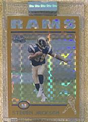 Steven Jackson [Gold Xfractor] #180 Football Cards 2004 Topps Chrome Prices