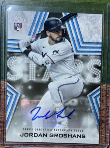 Jordan Groshans #BSA-JG Baseball Cards 2023 Topps Series 2 Stars Autographs