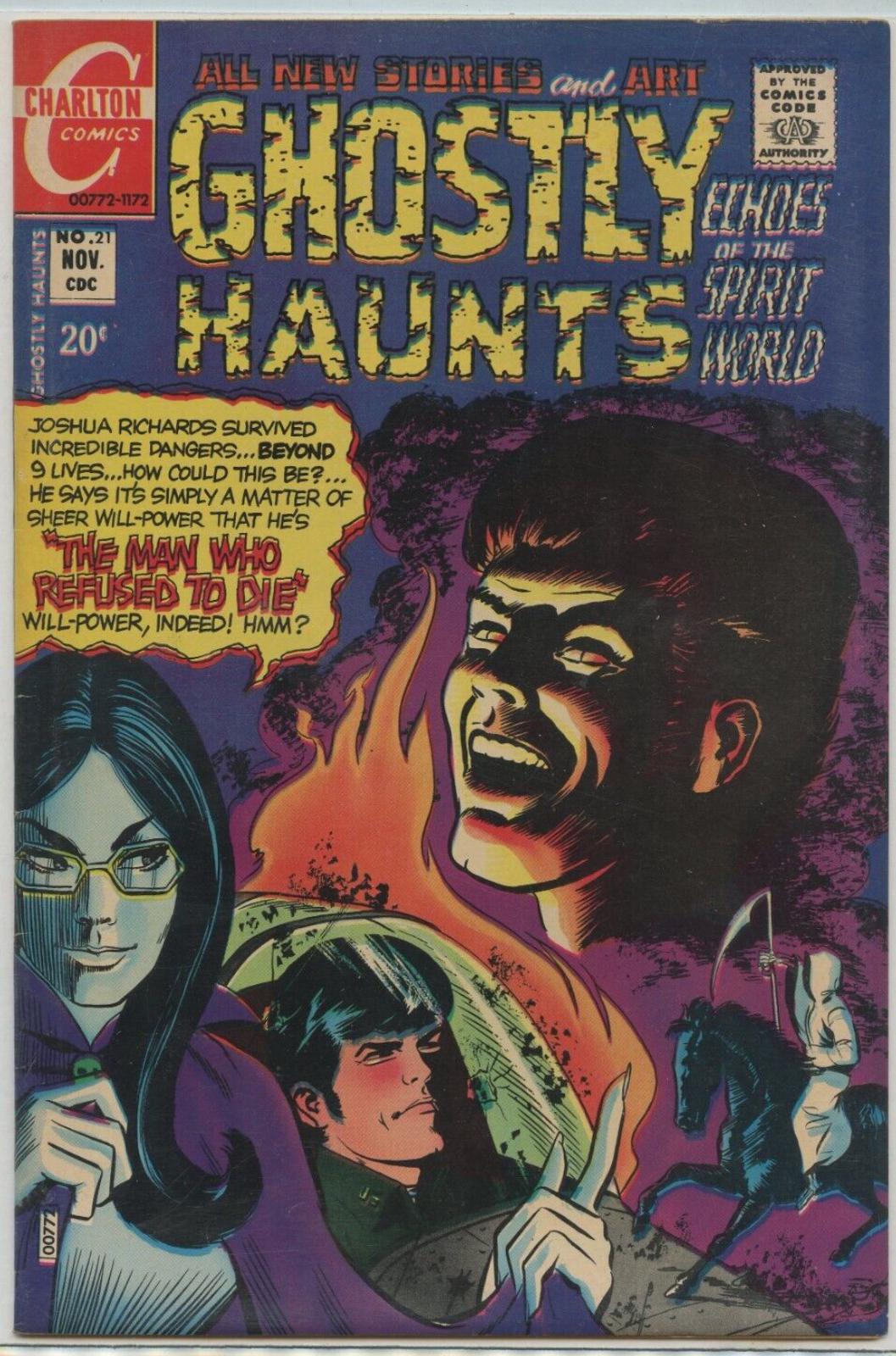Ghostly Haunts #21 (1971) Comic Books Ghostly Haunts