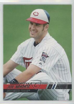 Joe Mauer #67 Baseball Cards 2008 Stadium Club