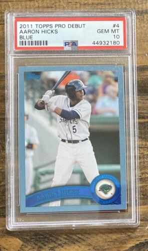 Aaron Hicks #4 2011 Topps Pro Debut Baseball