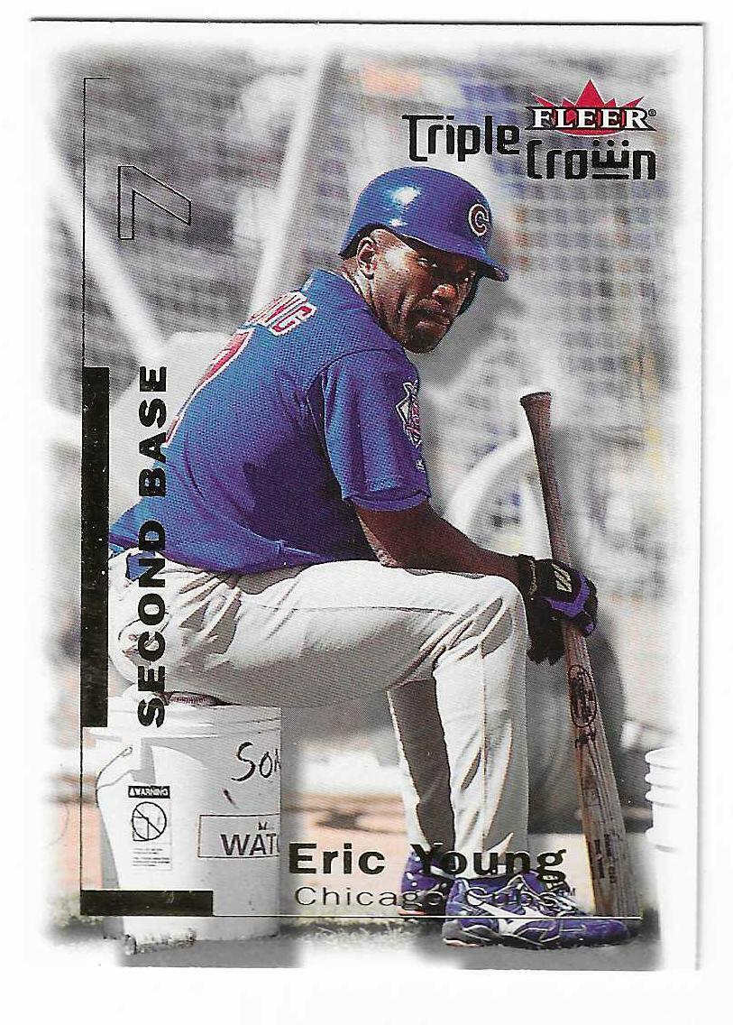 Eric Young #133 Baseball Cards 2001 Fleer Triple Crown