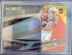 Jalin Hyatt [Tie Dye] #TC-JH Football Cards 2023 Panini Select Draft Picks Turbocharged Prices