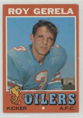 Roy Gerela #14 Football Cards 1971 Topps