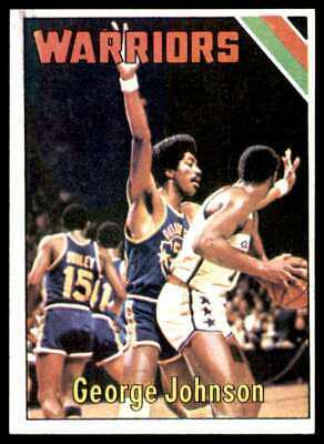 George Johnson #13 Basketball Cards 1975 Topps