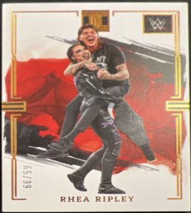 Rhea Ripley #4 Wrestling Cards 2023 Panini Impeccable WWE