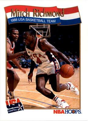 Mitch Richmond #573 Basketball Cards 1991 Hoops