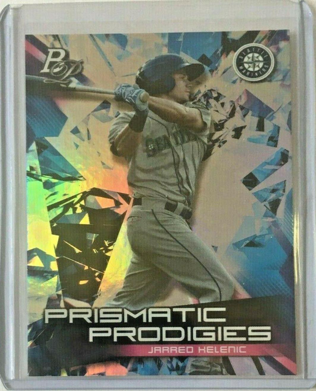 Jarred Kelenic #5 Baseball Cards 2019 Bowman Platinum Prismatic Prodigies