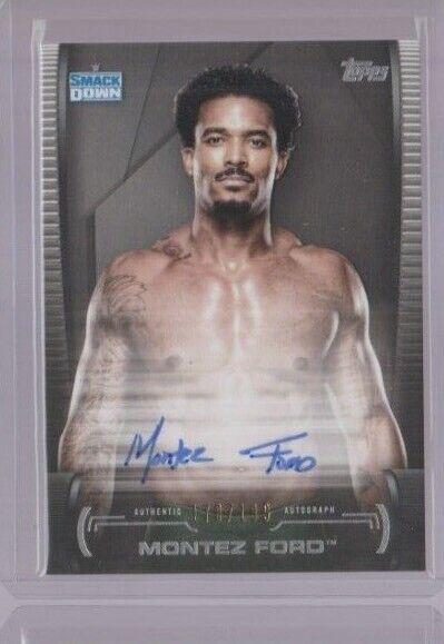 Montez Ford #A-MF Wrestling Cards 2021 Topps WWE Undisputed Superstar Roster Autographs