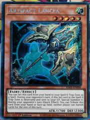 Artifact Lancea [Platinum Secret Rare] RA01-EN006