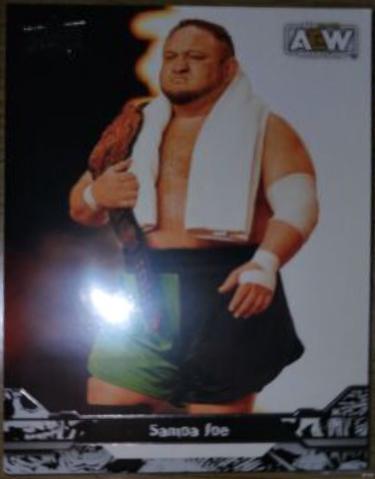 Samoa Joe #3 Wrestling Cards 2023 Upper Deck AEW