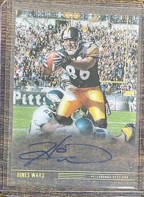 Hines Ward #FLS-HW Football Cards 2019 Panini Chronicles Field Level Signatures