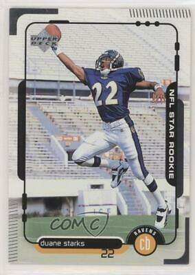 Duane Starks #9 Football Cards 1998 Upper Deck