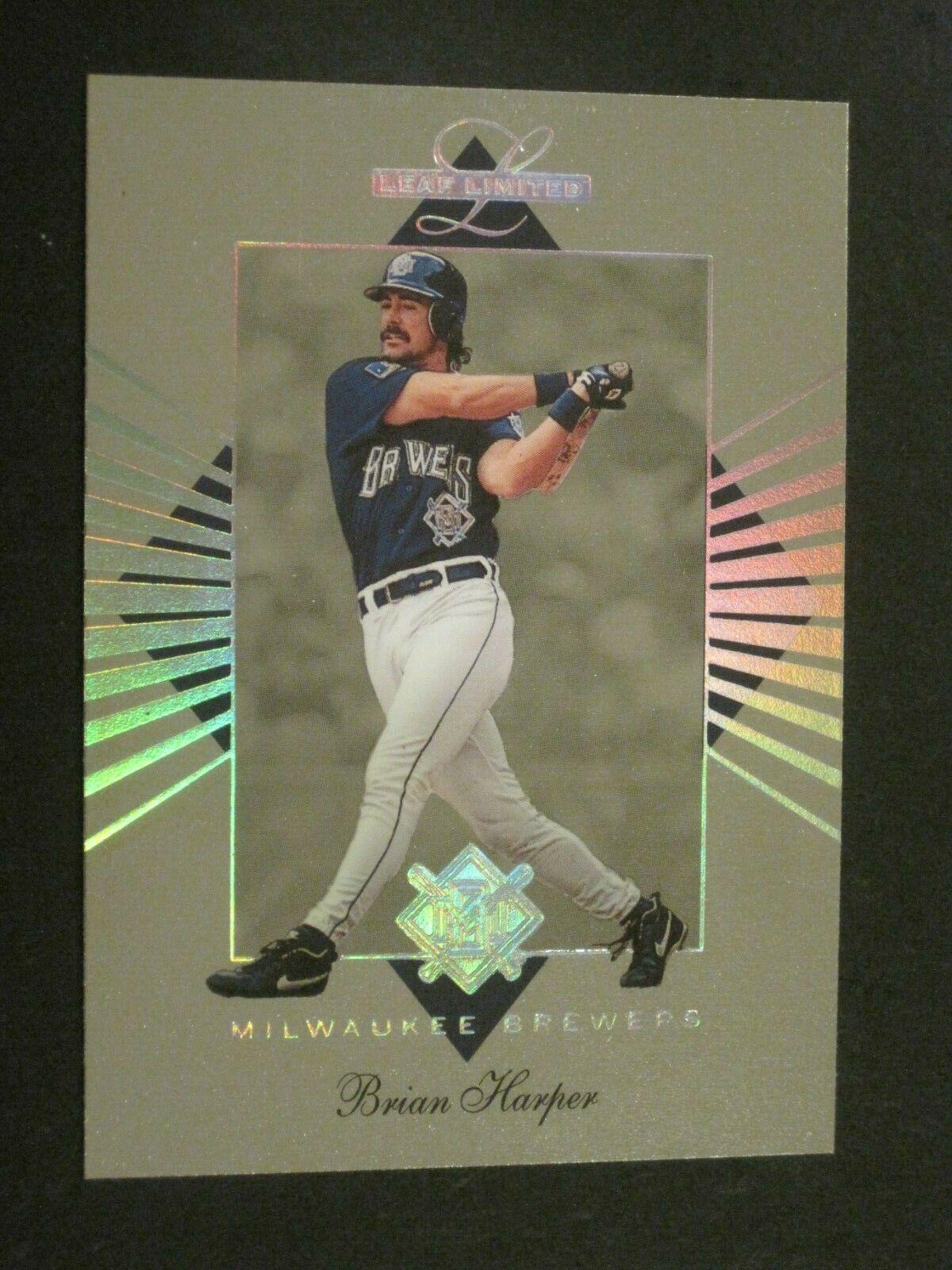 Brian Harper #43 Baseball Cards 1994 Leaf Limited