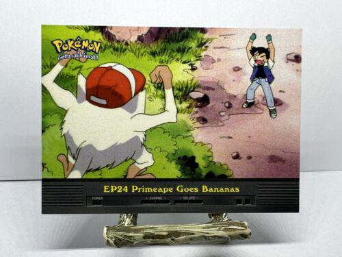 Primeape Goes Bananas #EP24 Pokemon 2000 Topps TV