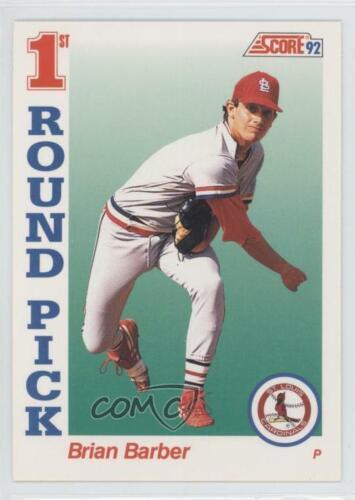 Brian Barber #803 Baseball Cards 1992 Score