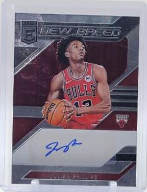 Julian Phillips #11 Basketball Cards 2023 Donruss Elite New Breed Autograph