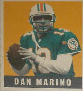 Dan Marino #3 Football Cards 1997 Leaf Reproductions