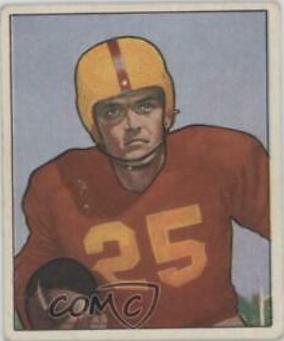George Thomas #31 Football Cards 1950 Bowman