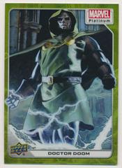 Doctor Doom [Yellow Rainbow] #11 Marvel 2023 Upper Deck Platinum Prices