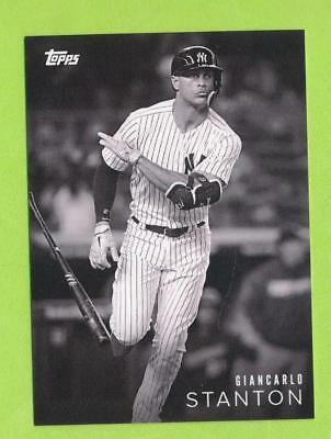 Giancarlo Stanton #7 Baseball Cards 2018 Topps on Demand Black & White