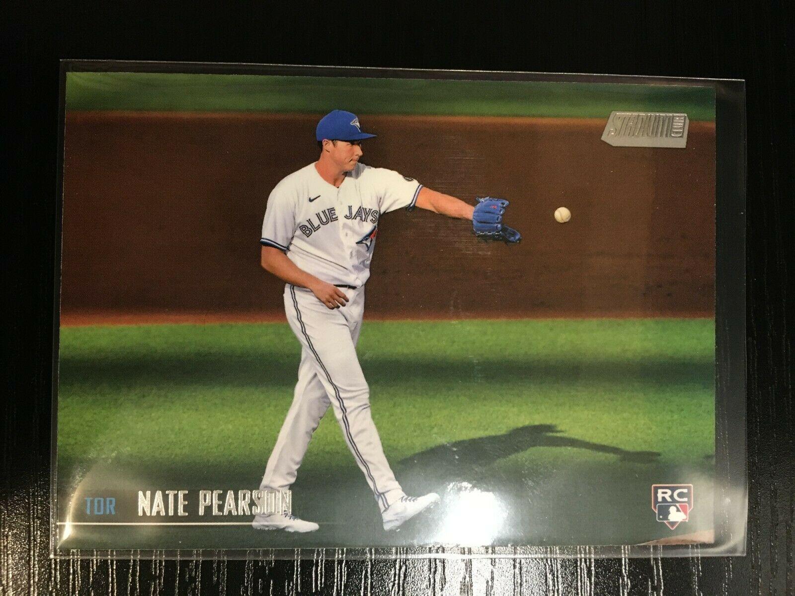 Nate Pearson #7 Baseball Cards 2021 Stadium Club