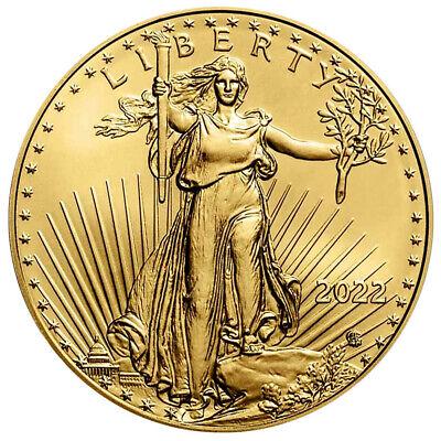 2022 Coins $25 American Gold Eagle