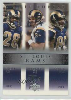 Kurt Warner, Marshall Faulk, Isaac Bruce