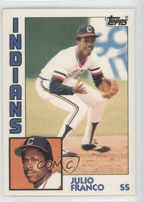 Julio Franco #48 Baseball Cards 1984 Topps Tiffany