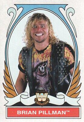 Brian Pillman #76 Wrestling Cards 2008 Topps Heritage IV WWE