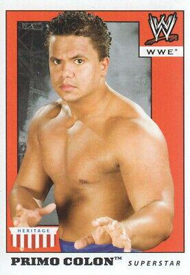 Primo #35 Wrestling Cards 2008 Topps Heritage IV WWE
