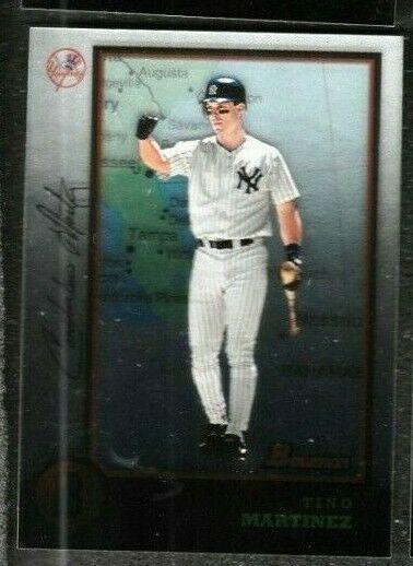 Tino Martinez #43 Baseball Cards 1998 Bowman International