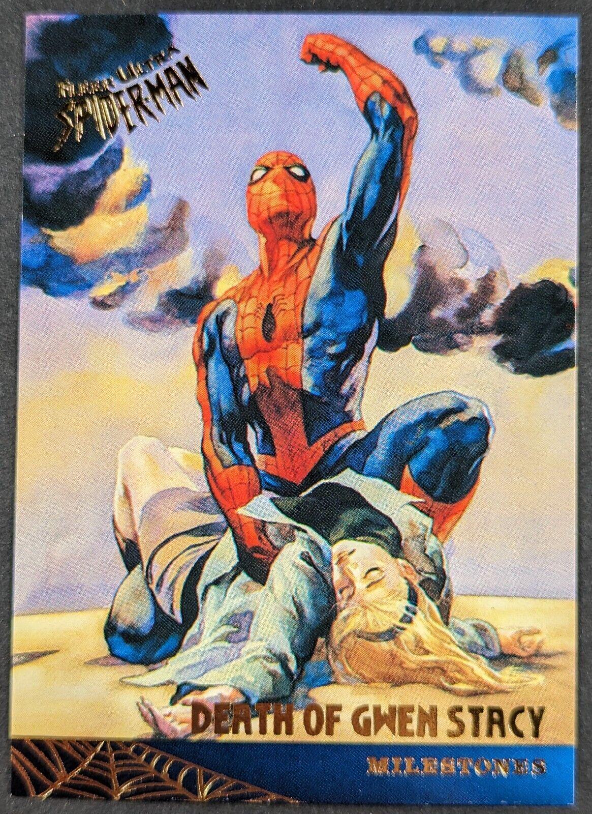 Death of Gwen Stacy #86 Marvel 1995 Ultra Spider-Man