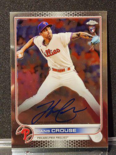 Hans Crouse #RA-HC Baseball Cards 2022 Topps Chrome Rookie Autographs