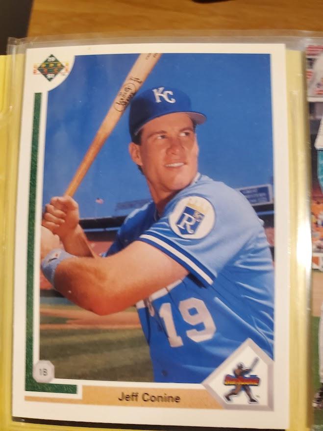 Jeff Conine #27 Baseball Cards 1991 Upper Deck