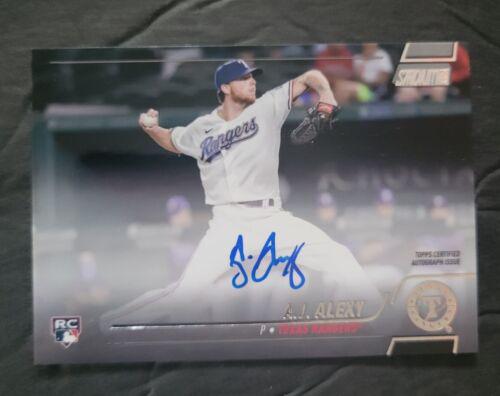 A. J. Alexy #SCBA-AJA Baseball Cards 2022 Stadium Club Autographs