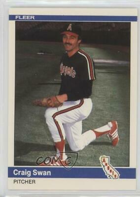Craig Swan #U-115 Baseball Cards 1984 Fleer Update