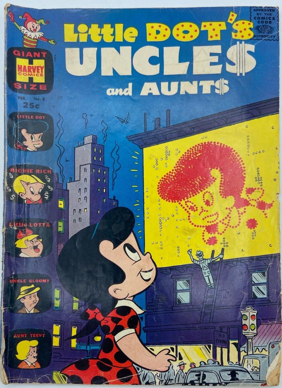 Little Dot's Uncles and Aunts #8 (1964) Comic Books Little Dot's Uncles and Aunts