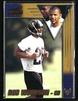 Rod Woodson #18 Football Cards 1998 Pacific Aurora